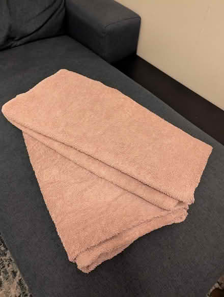 Photo of free 2 bath towels (SG5) #1