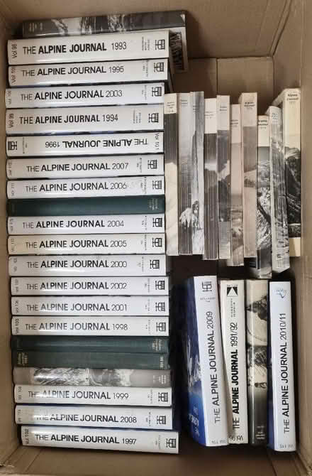 Photo of free Alpine Journals various years (Keswick CA12) #1