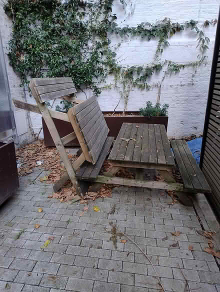 Photo of free 2 picnic tables (se1 3rs) #1