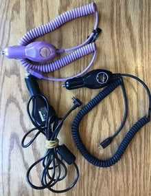 Photo of free 3 car chargers for older devices USB type B [20886] #2