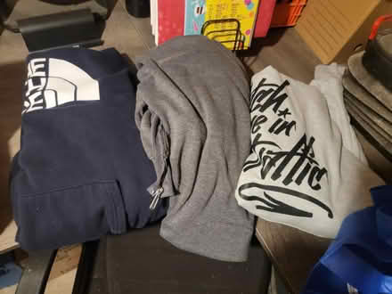 Photo of free (2) xl, (1) xxl men hoodies (north philadelphia) #1