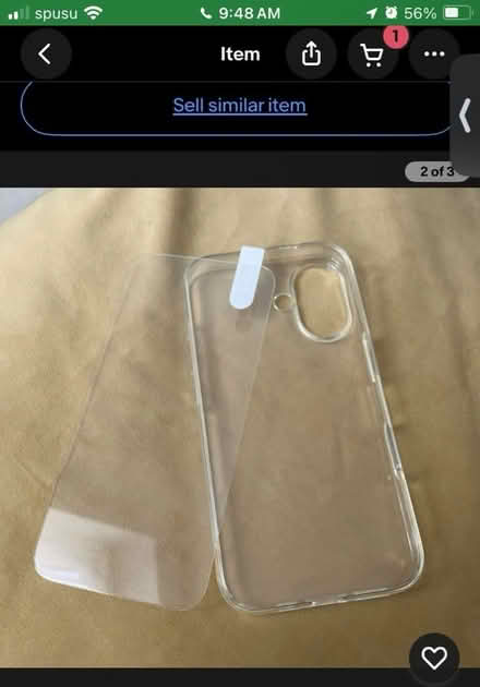 Photo of free iPhone 16 Case + Screen Protector (Milford, Surrey) #2