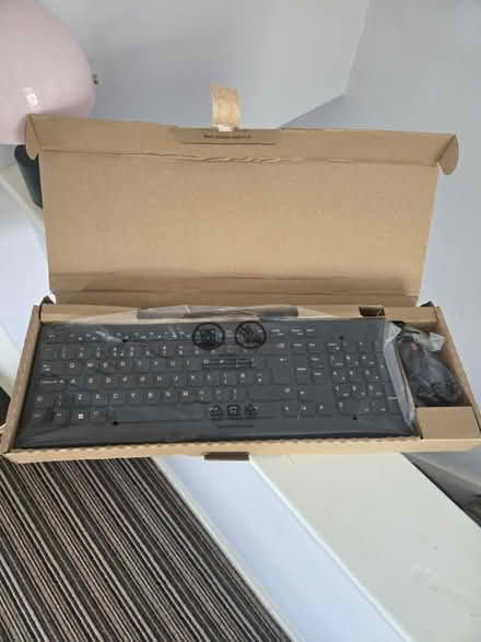 Photo of free Lenovo keyboard and mouse (Woodside, DY2) #1