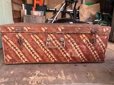 Photo of free Metal trunk (Desford, Leicester LE9) #1
