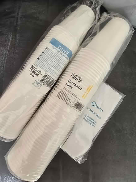 Photo of free Disposable cups and spoons (SN25 Blunsdon) #1
