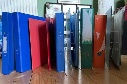 Photo of free Lever arch files & ring binders (Chorlton M21) #1