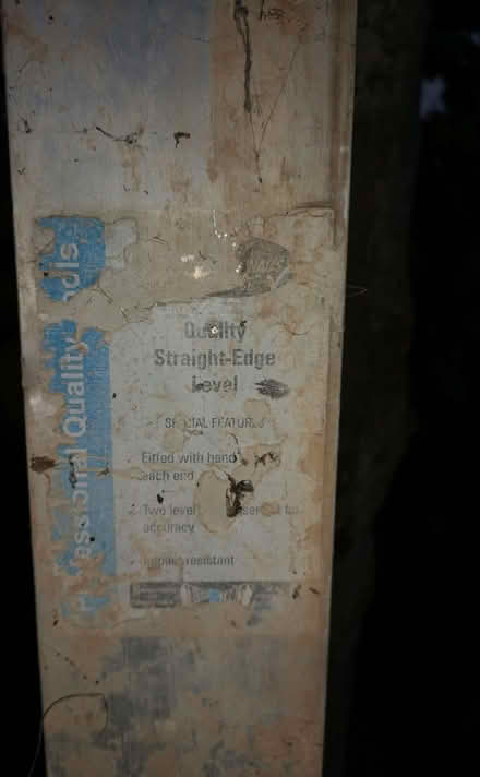 Photo of free Plasterer's skim/straight edge (Bussage GL6) #2