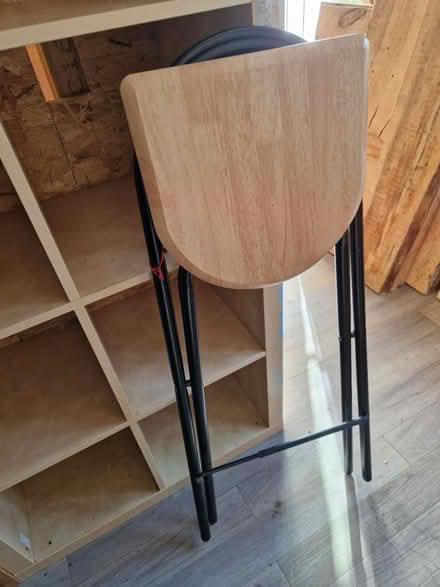 Photo of free Folding stool (Hersham KT12) #2