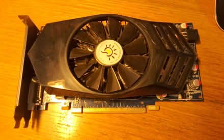 Photo of free GeForce GTS 250 graphics card (Matlock DE4) #1