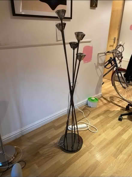 Photo of free Bouquet style chrome floor lamp (E5 9GA) #4