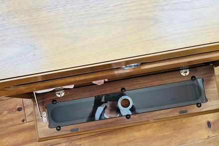 Photo of free Teak vintage retro tv swivel unit (South Norwood SE25) #3
