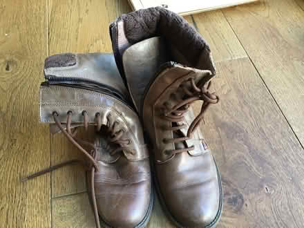 Photo of free Brown leather Boots (36) (Radlett WD7) #1