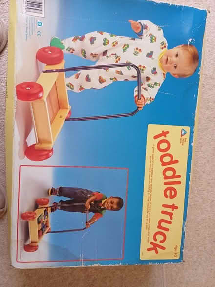 Photo of free ELC woodenp toddle truck (Eastleigh SO50) #1