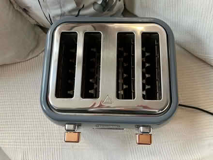 Photo of free toaster grey rose gold chrome (South Norwood SE25) #2