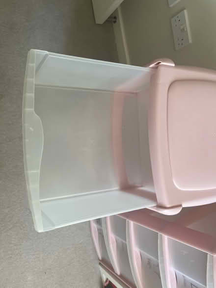Photo of free Pink drawer tower x2 (tottenham N15) #3