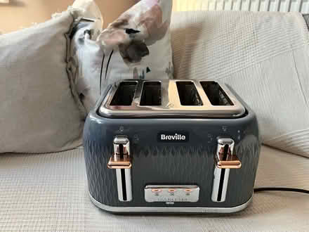 Photo of free toaster grey rose gold chrome (South Norwood SE25) #1