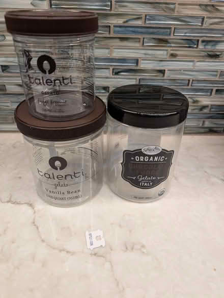 Photo of free Plastic jars with lids (El Camino at Bowers) #1