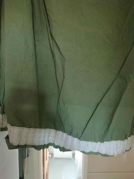 Photo of free Huge green curtains (Harringay N4) #3