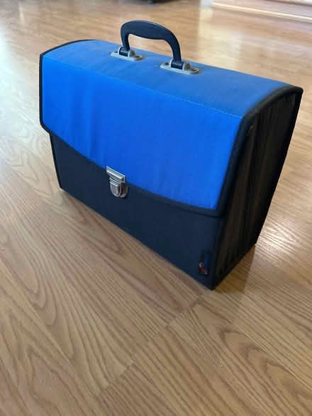 Photo of free Portable accordion file case (Arden Manor) #1