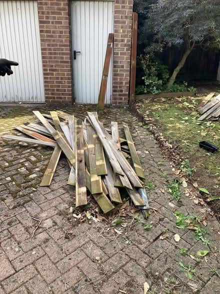Photo of free Dismantling shiplap fencing (leybourne) #2