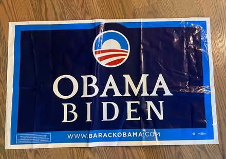 Photo of free Political memorabilia - Obama Biden (Petworth/16th St Heights) #1