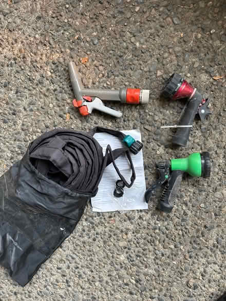 Photo of free Garden hose and sprayers (West Seattle) #1
