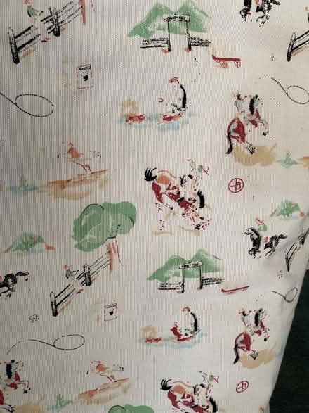 Photo of free Large, cowboy pattern, storage bag (Dursley GL11) #3