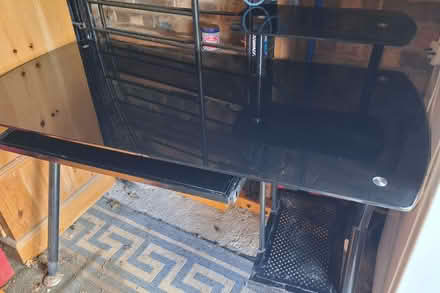 Photo of free Glass desk (South Wootton PE30) #1