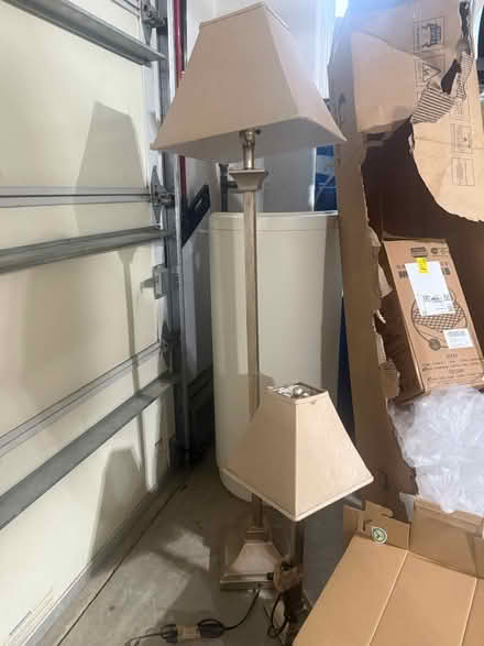 Photo of free Floor lamp and side table lamp (Downtown Pleasanton) #1