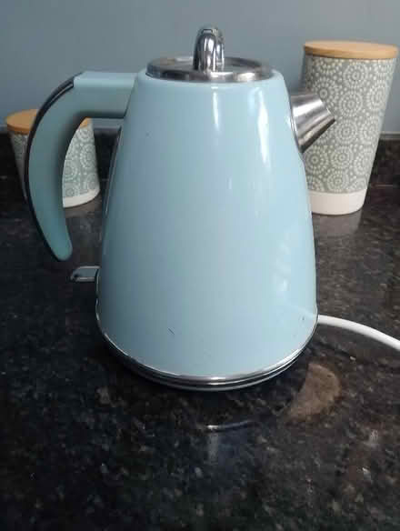 Photo of free Working pale blue kettle. (Heald Green SK8) #2