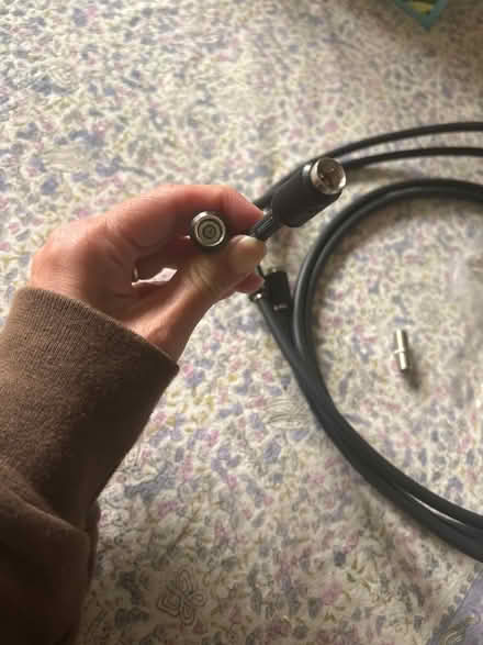 Photo of free Two PPC Coax cables and splitters (Belmont-Watertown) #2