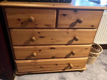 Photo of free Pine Chest of drawers (Thingwall CH61) #1