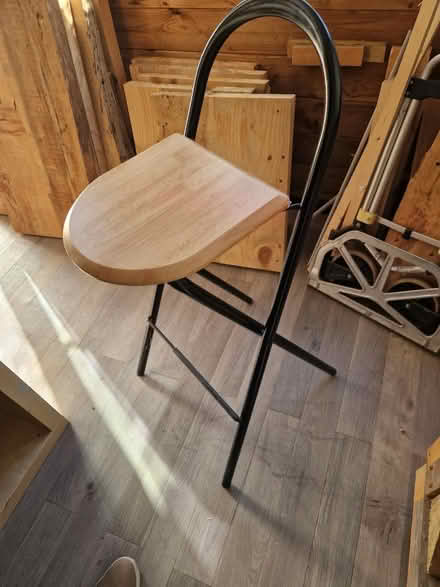 Photo of free Folding stool (Hersham KT12) #1