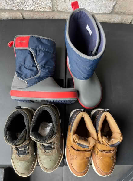 Photo of free Boys boots 3 pairs (Craiglockhart EH14) #1