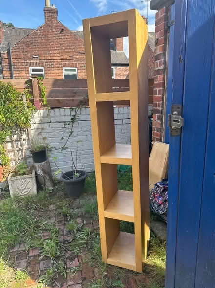 Photo of free Shelf unit, lay down or stand up (Hillsborough S6) #1