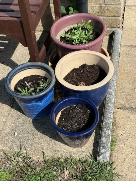 Photo of free Ceramic garden pots (Wokingham RG40) #1