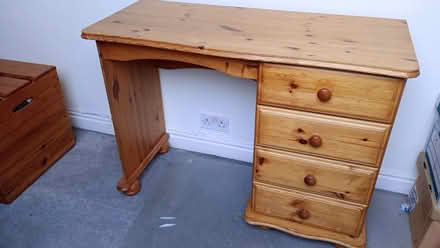 Photo of free sturdy wooden desk (Chapeltown LS7) #1