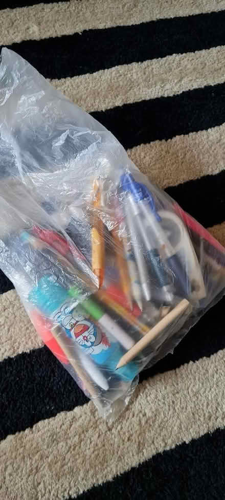 Photo of free Bag of surplus pens, pencils stationery (The Camp AL4) #2