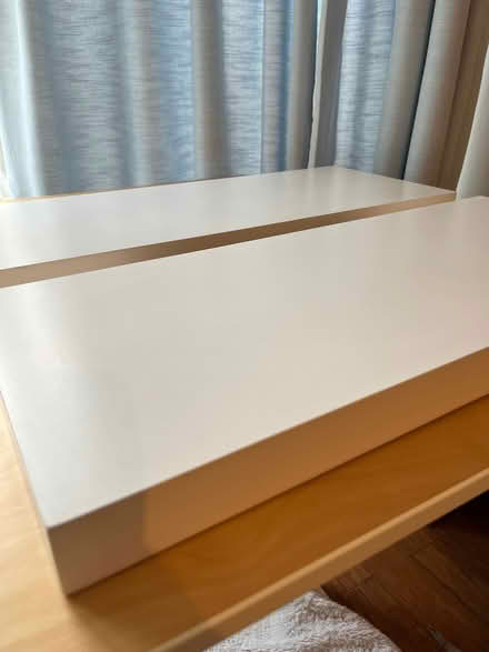 Photo of free Small white floating shelves (Royal Leamington Spa CV31) #2