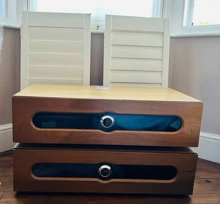 Photo of free Teak vintage retro tv swivel unit (South Norwood SE25) #1