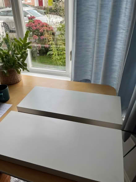 Photo of free Small white floating shelves (Royal Leamington Spa CV31) #1
