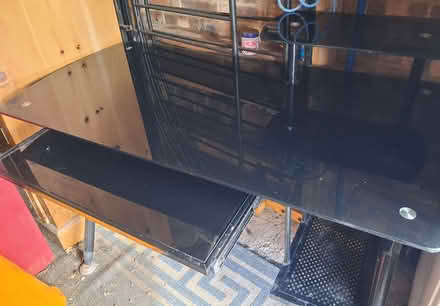 Photo of free Glass desk (South Wootton PE30) #3