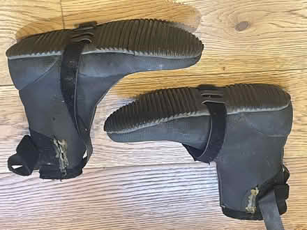 Photo of free Pair of wetsuit/ watersports boots size 5 (Little Eaton DE21) #1