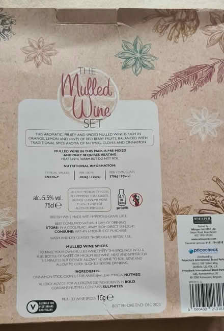 Photo of free Mulled Wine Set (Earley RG6) #2