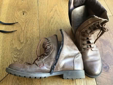 Photo of free Brown leather Boots (36) (Radlett WD7) #2