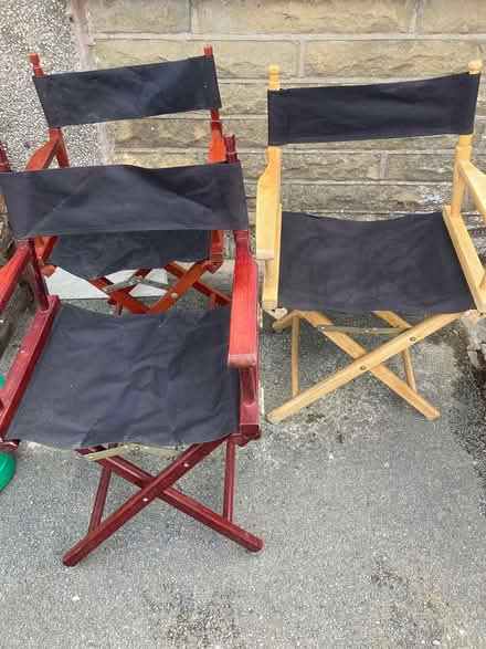 Photo of free Three folding chairs (Bolton le Sands) #1