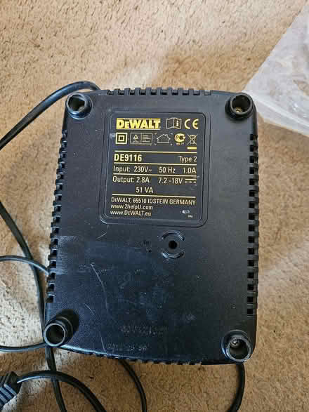 Photo of free DeWalt Battery Charger (Highway SL6) #2