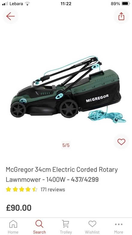 Photo of free Lawnmower (Shelton Lock DE73) #2