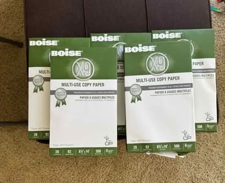 Photo of free 5 reams of legal size paper (San Jose California) #1