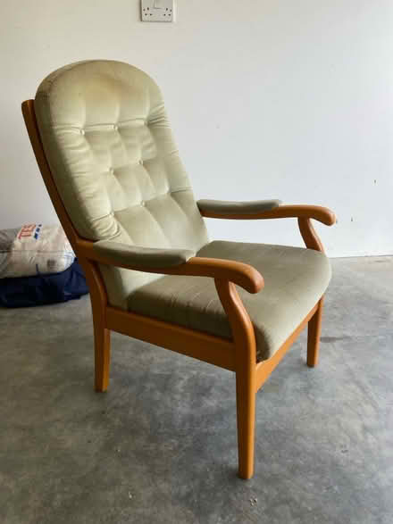 Photo of free Green chair (North Mundham, Chichester) #1